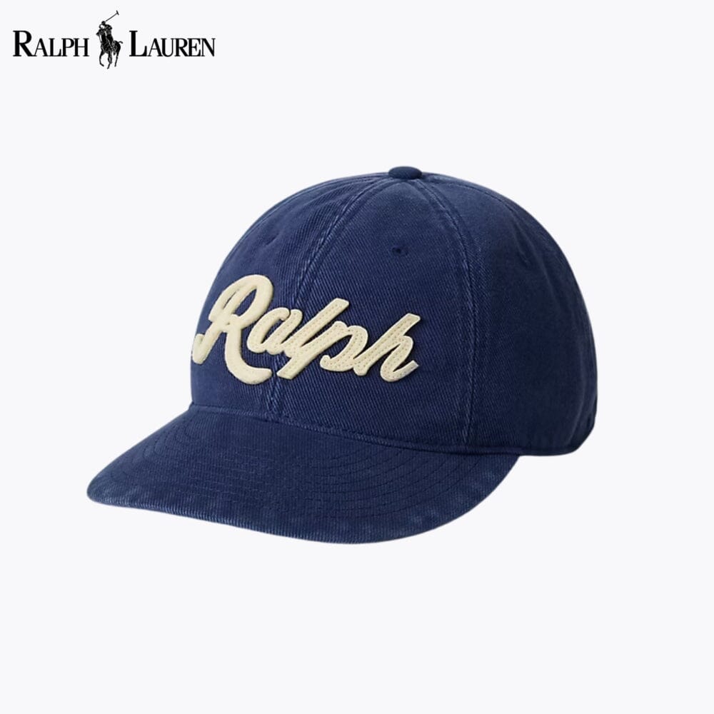 Cappellino RL in twill con logo