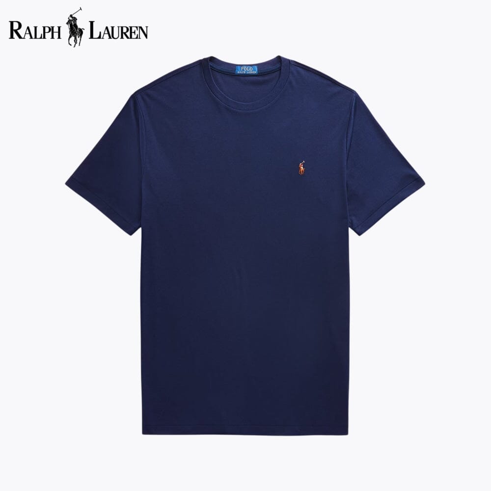 T-shirt girocollo in morbido cotone RL