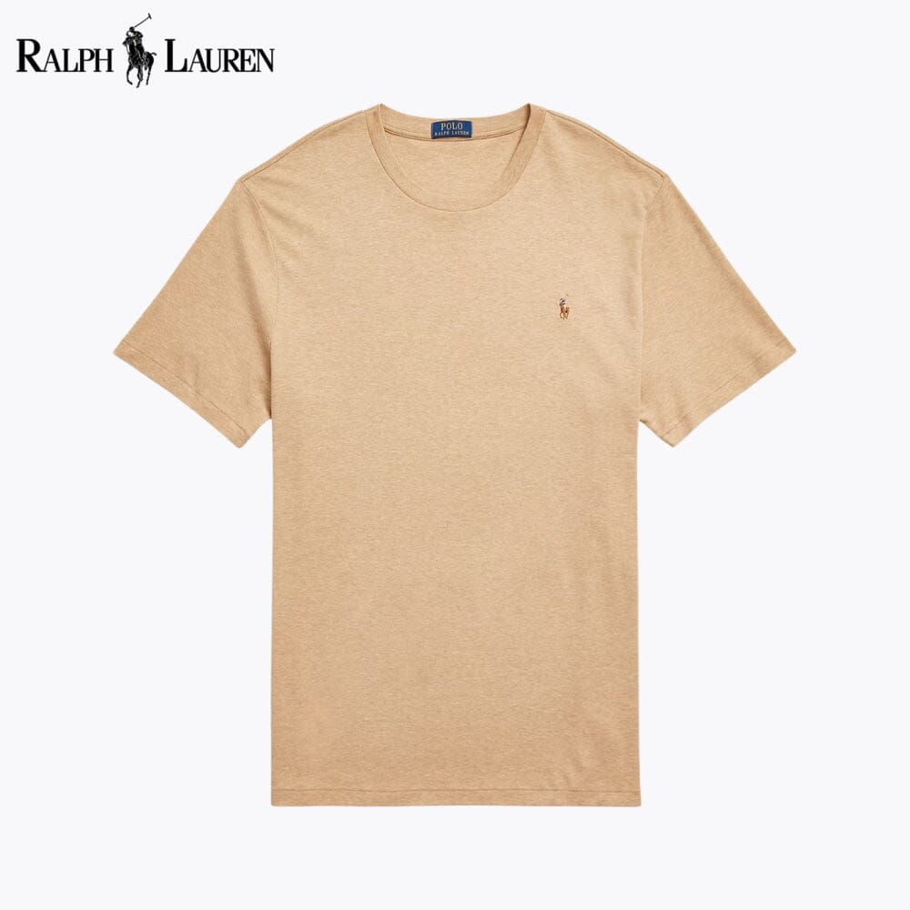 T-shirt girocollo in morbido cotone RL