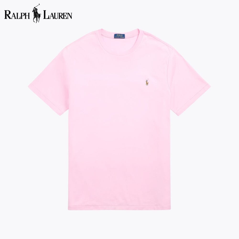 T-shirt girocollo in morbido cotone RL
