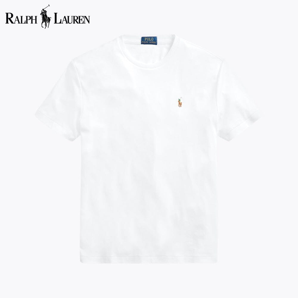 T-shirt girocollo in morbido cotone RL