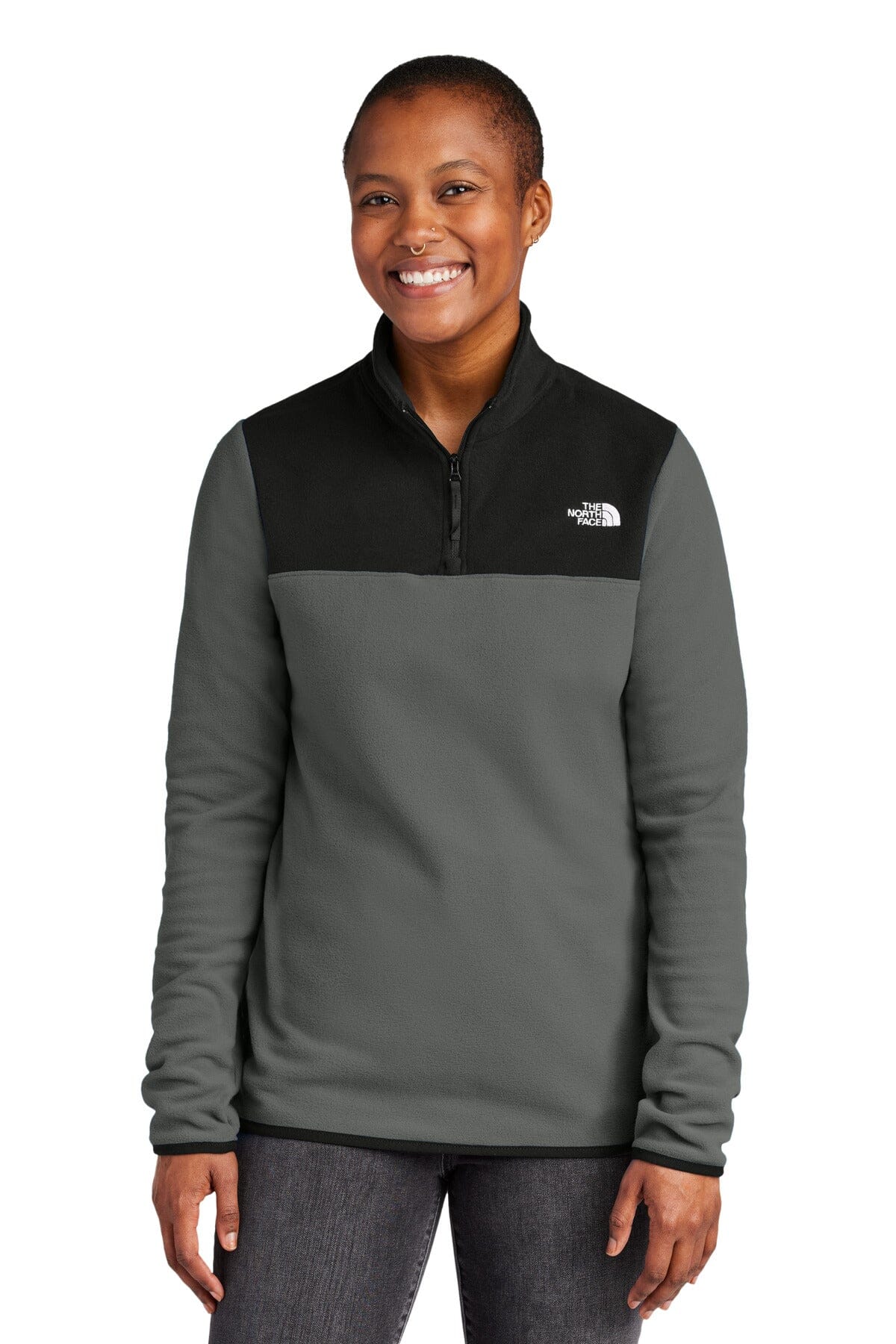 TNF ® Glacier lätt fleece med 1/4-dragkedja för kvinnor