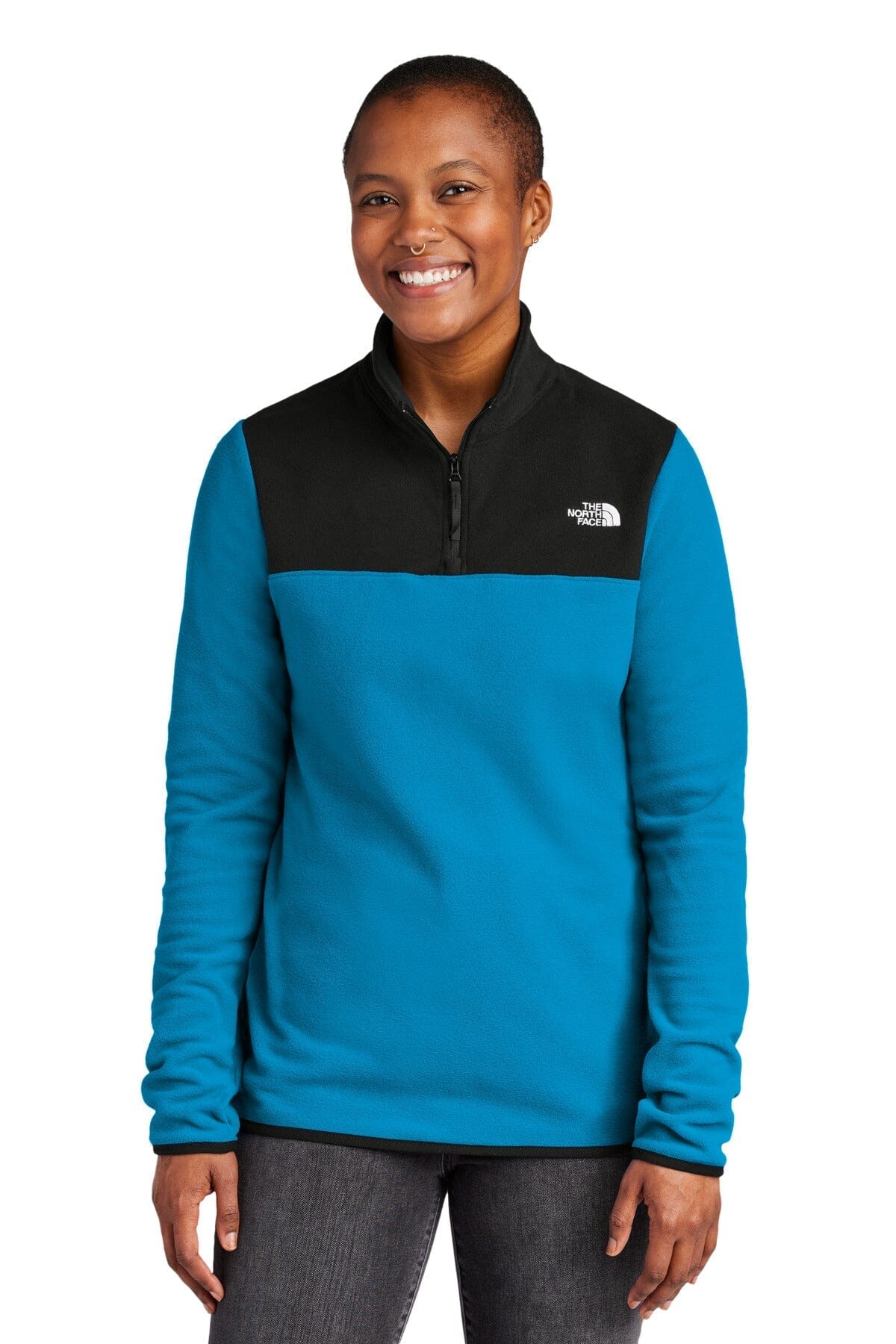 TNF ® Glacier lätt fleece med 1/4-dragkedja för kvinnor