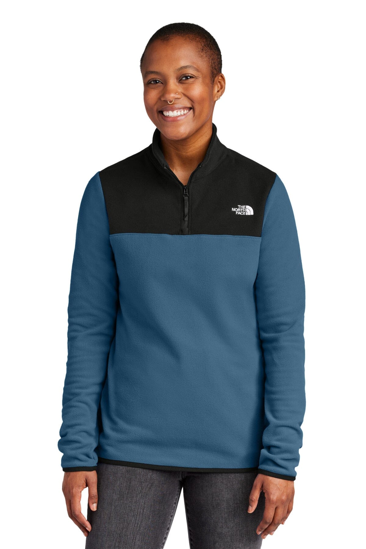 TNF ® Glacier lätt fleece med 1/4-dragkedja för kvinnor