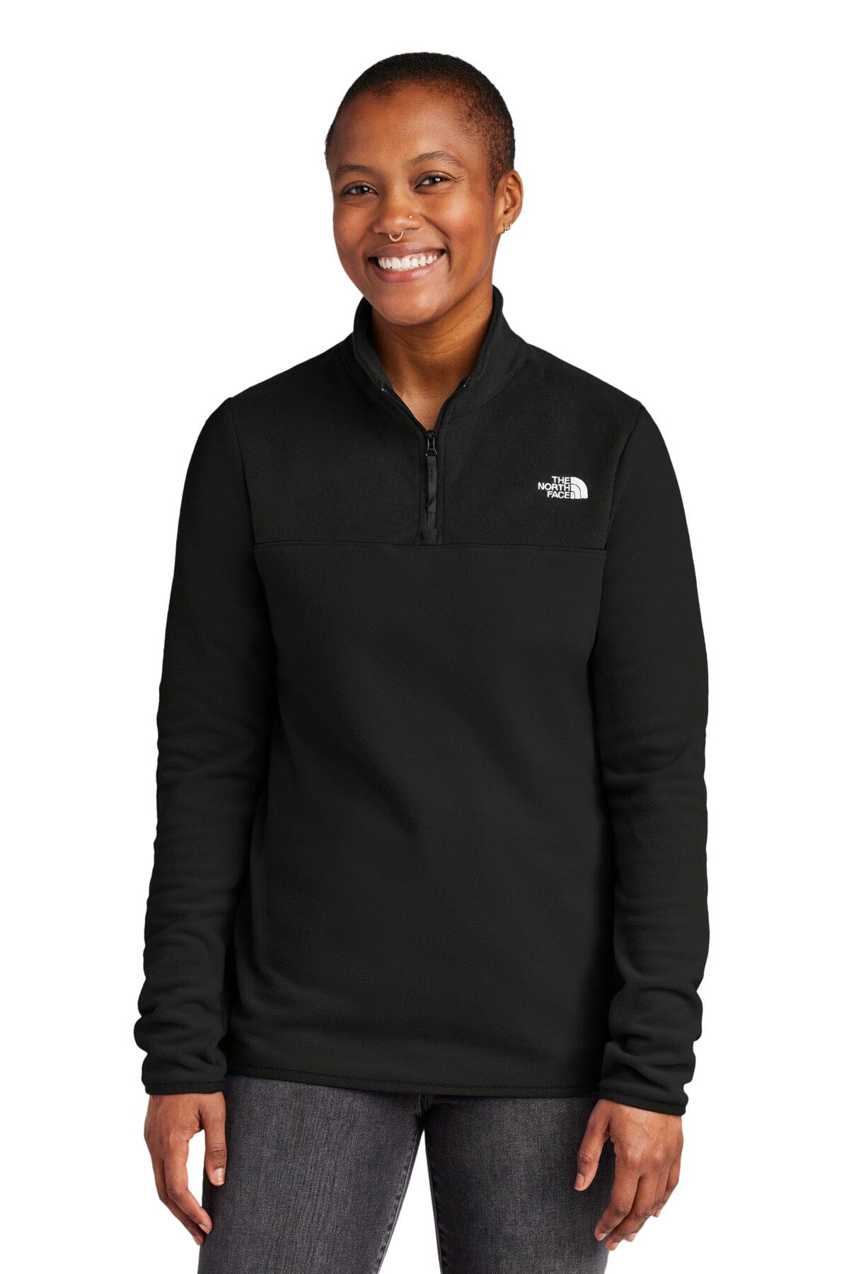 TNF ® Glacier lätt fleece med 1/4-dragkedja för kvinnor