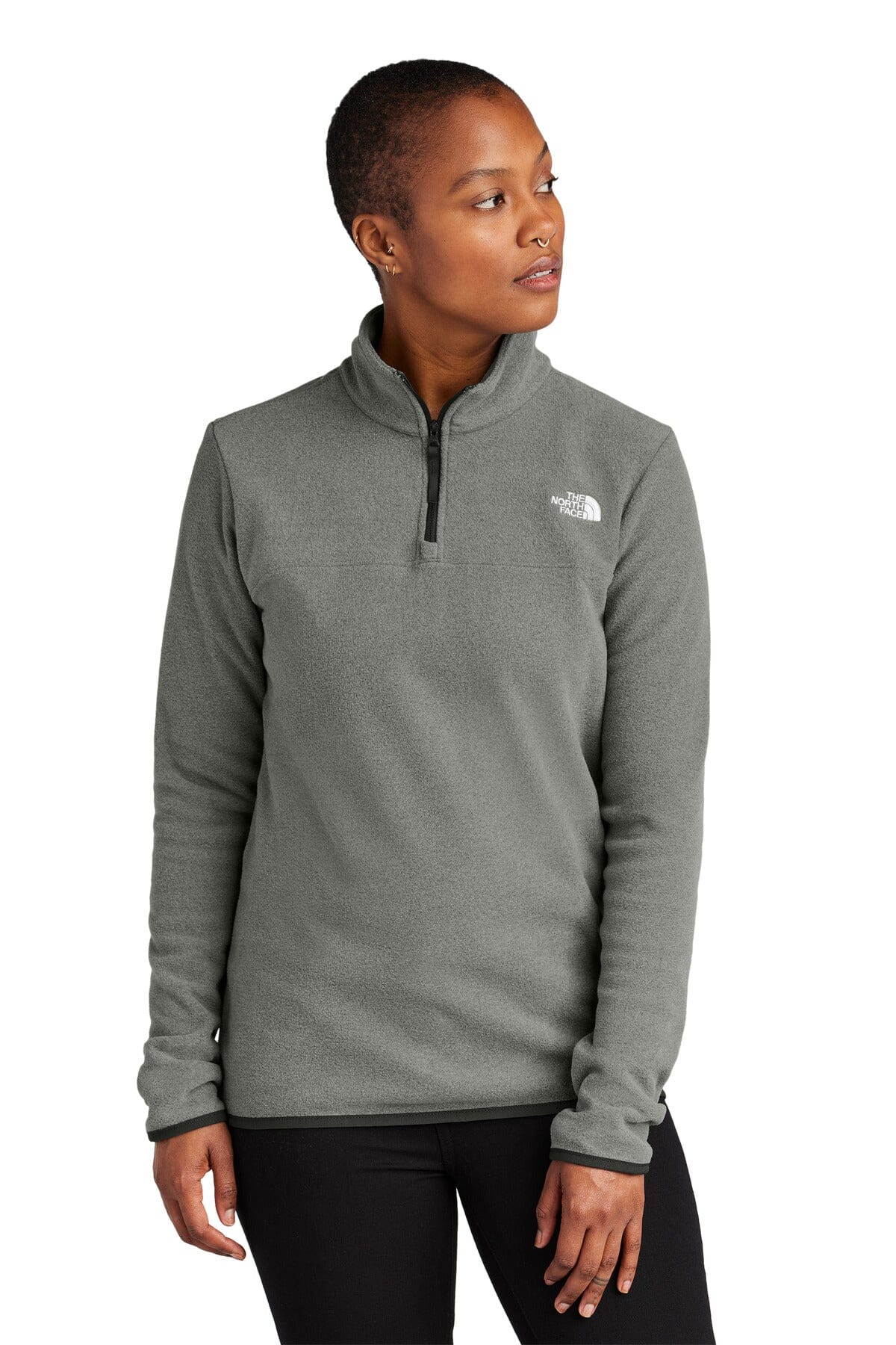 TNF ® Glacier lätt fleece med 1/4-dragkedja för kvinnor